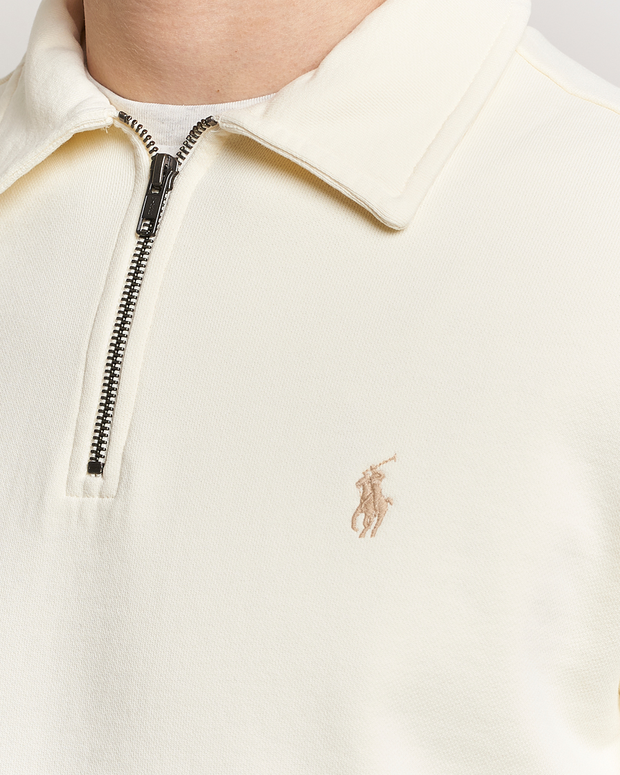 Herre | Trøjer | Polo Ralph Lauren | Loopback Terry Hybrid Sweatshirt Clubhouse Cream