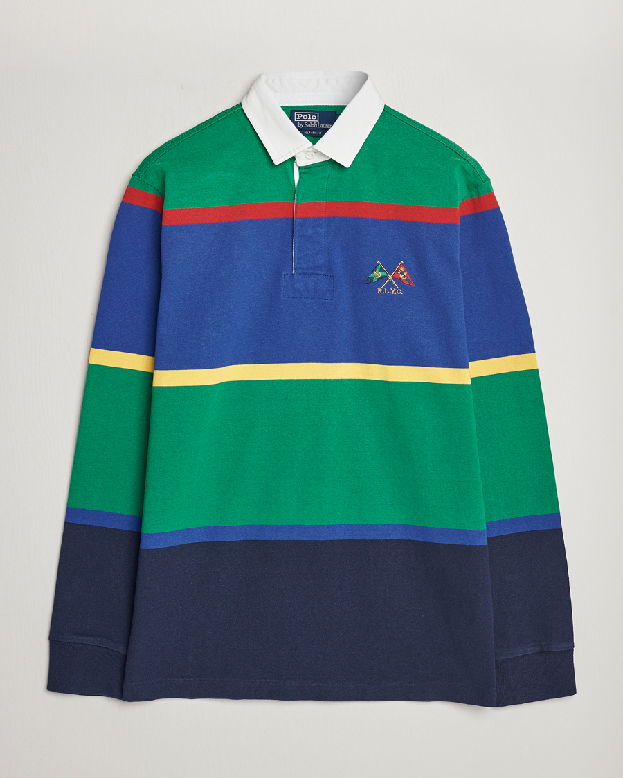 Herre | Trøjer | Polo Ralph Lauren | Striped Rugby Sweatshirt Multi