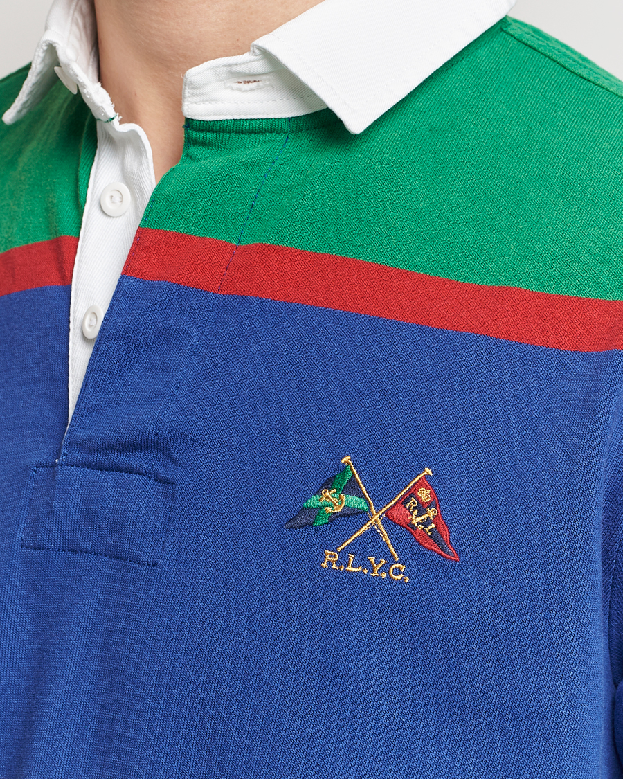 Herre | Trøjer | Polo Ralph Lauren | Striped Rugby Sweatshirt Multi