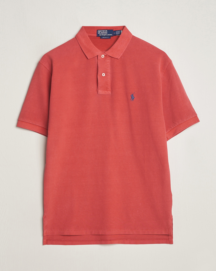 Herre | Polotrøjer | Polo Ralph Lauren | Heritage Mesh Polo Red