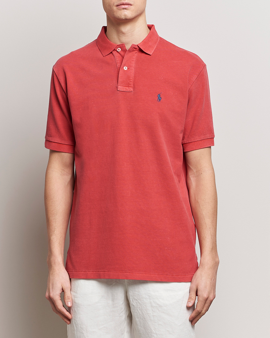 Herre | Polotrøjer | Polo Ralph Lauren | Heritage Mesh Polo Red