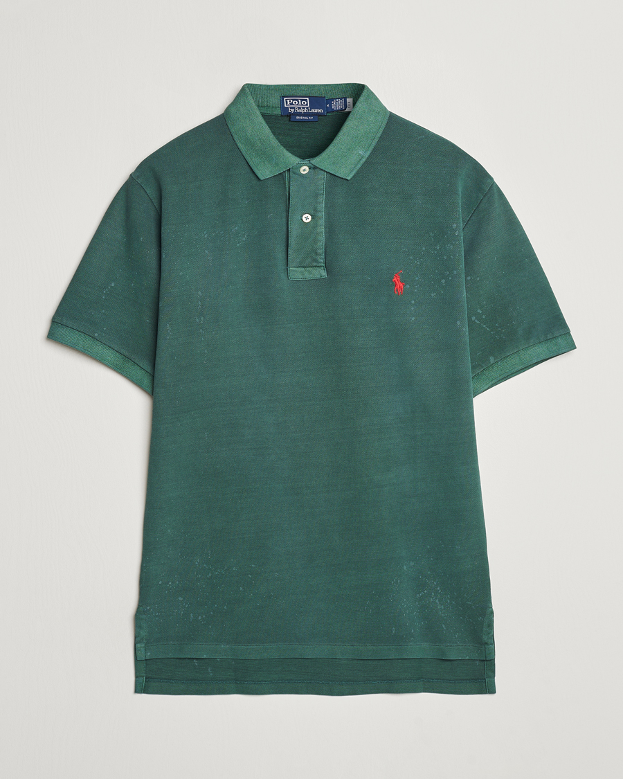 Herre | Polotrøjer | Polo Ralph Lauren | Heritage Mesh Polo Kelly Green