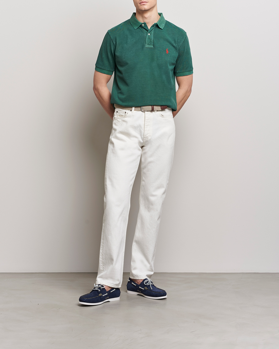 Herre | Polotrøjer | Polo Ralph Lauren | Heritage Mesh Polo Kelly Green