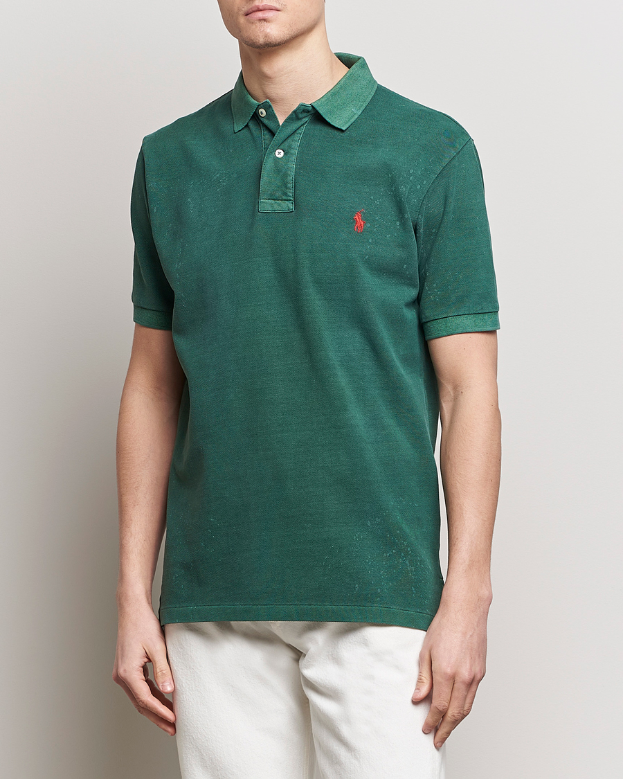 Herre | Polotrøjer | Polo Ralph Lauren | Heritage Mesh Polo Kelly Green
