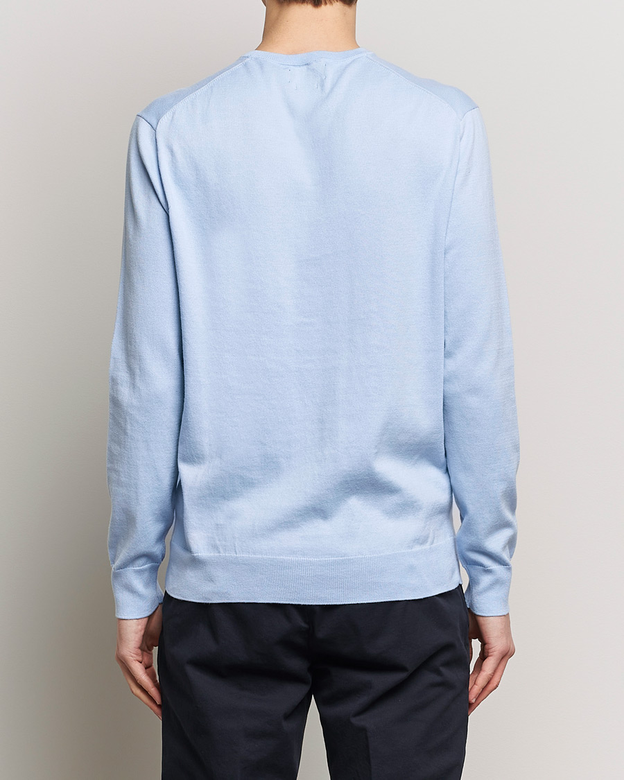 Herre | Trøjer | Polo Ralph Lauren | Cotton Crew Neck Sweater Blue Hyacinth