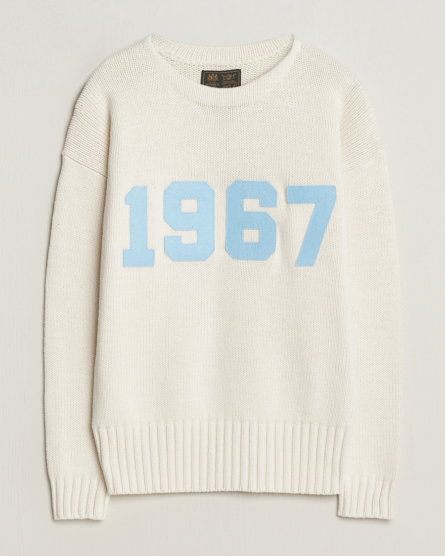Herre | Trøjer | Polo Ralph Lauren | 1967 Knitted Sweater Full Cream