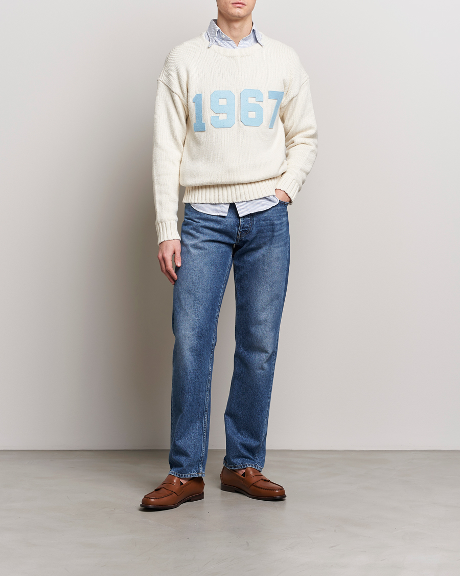 Herre | Trøjer | Polo Ralph Lauren | 1967 Knitted Sweater Full Cream