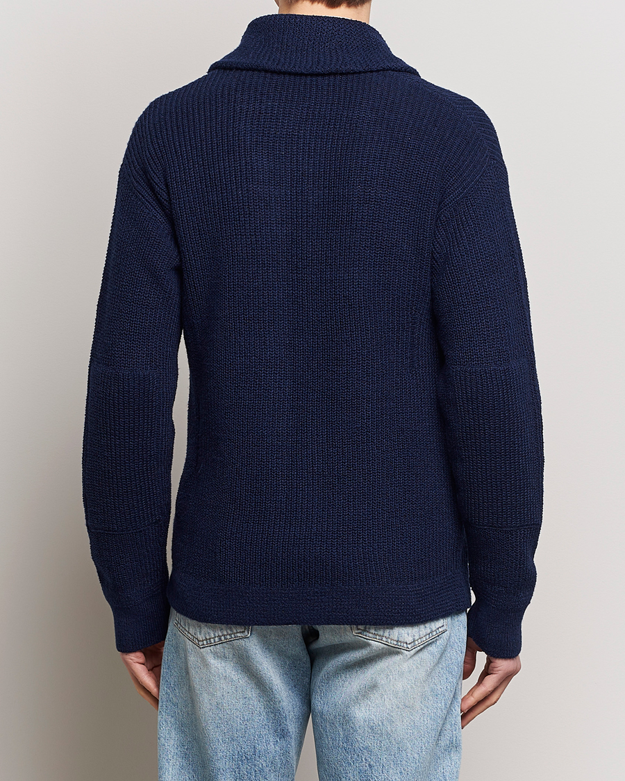 Herre | Trøjer | Polo Ralph Lauren | Cotton/Linen Shawl Collar Cardigan Bright Navy