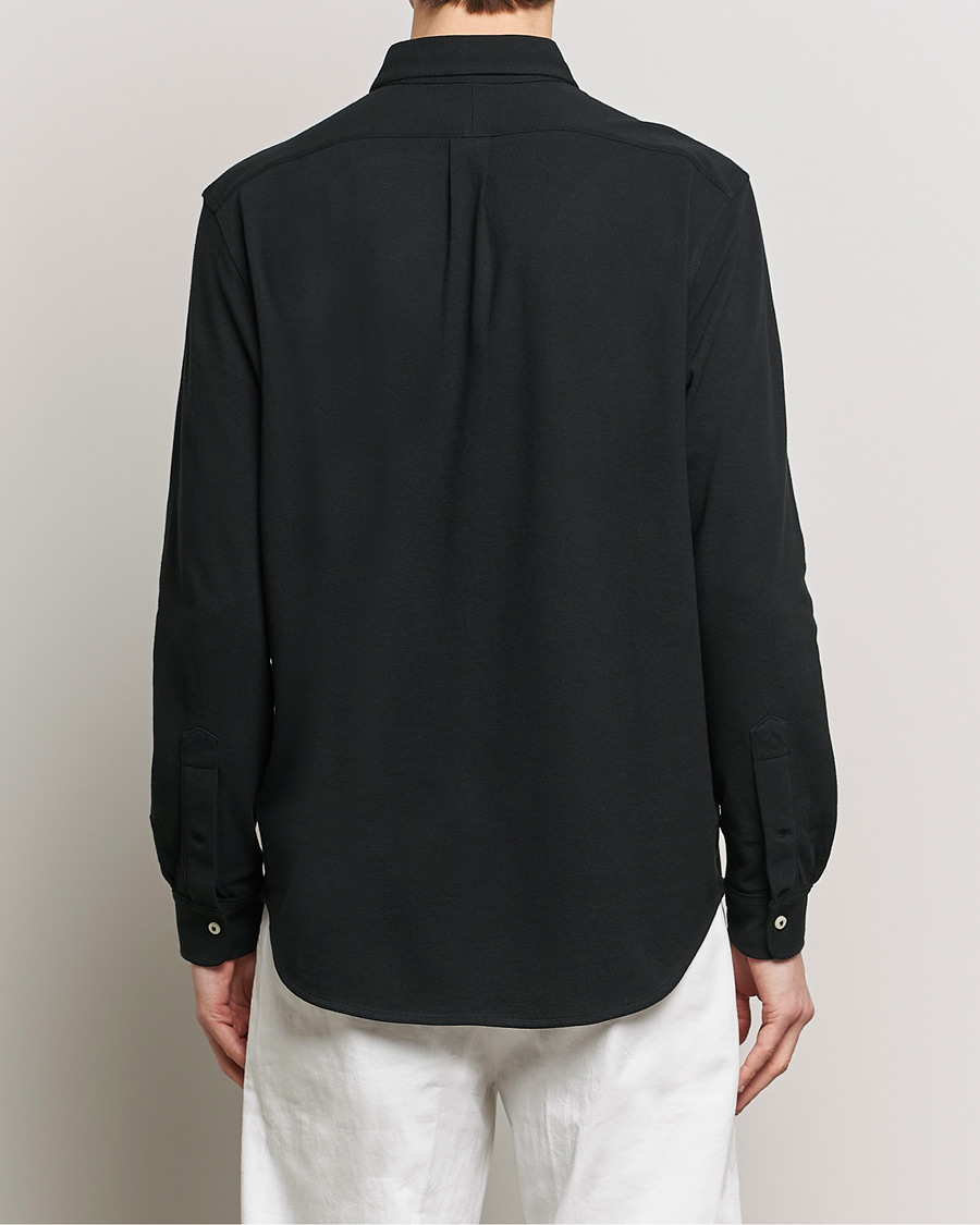 Herre | Skjorter | Polo Ralph Lauren | Featherweight Mesh Shirt Polo Black