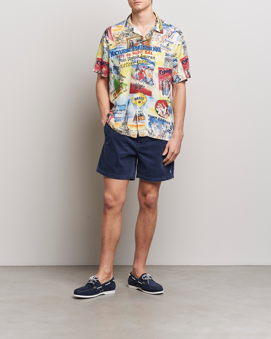 Herre | Skjorter | Polo Ralph Lauren | Short Sleeve Printed Shirt City Of Light Poster