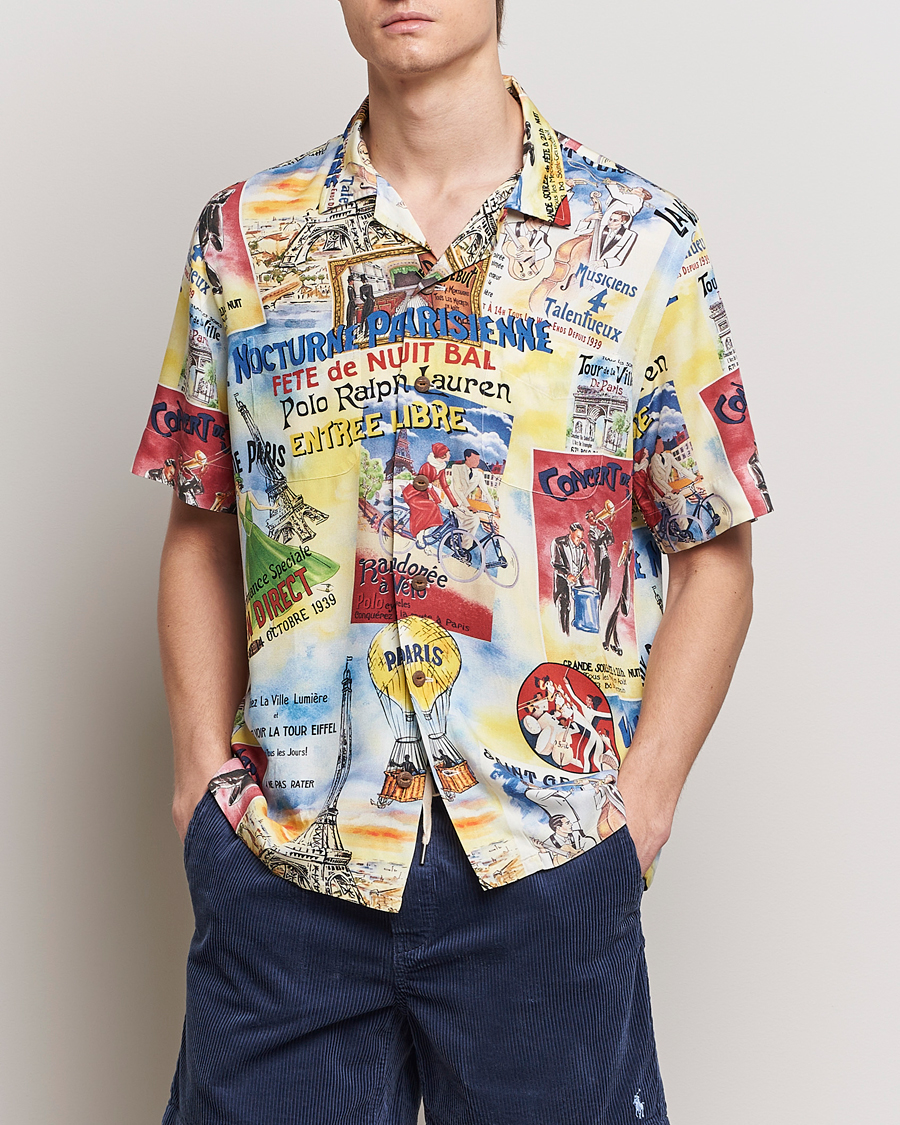 Herre | Nyheder | Polo Ralph Lauren | Short Sleeve Printed Shirt City Of Light Poster