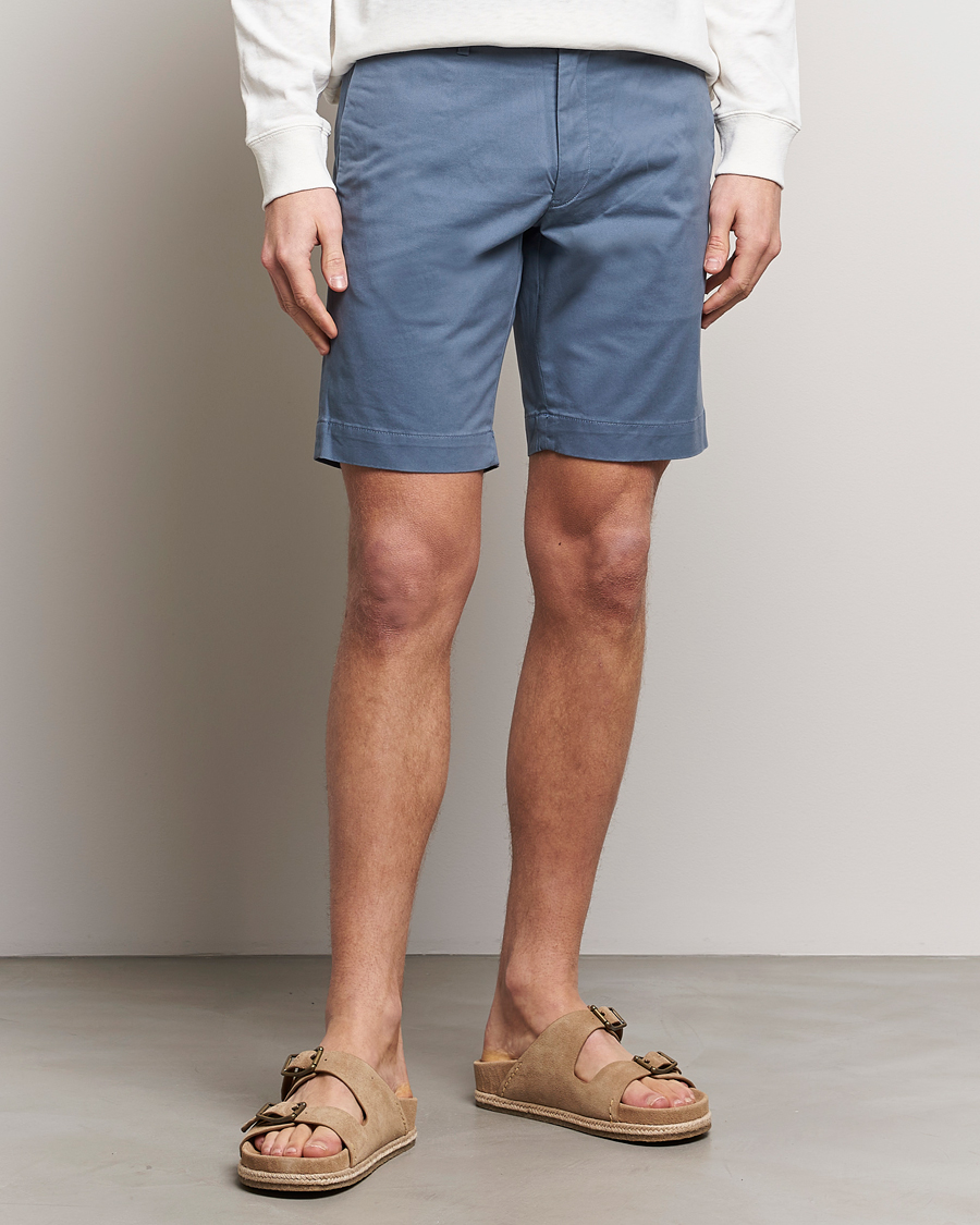 Herre | Tøj | Polo Ralph Lauren | Tailored Slim Fit Shorts Bay Blue