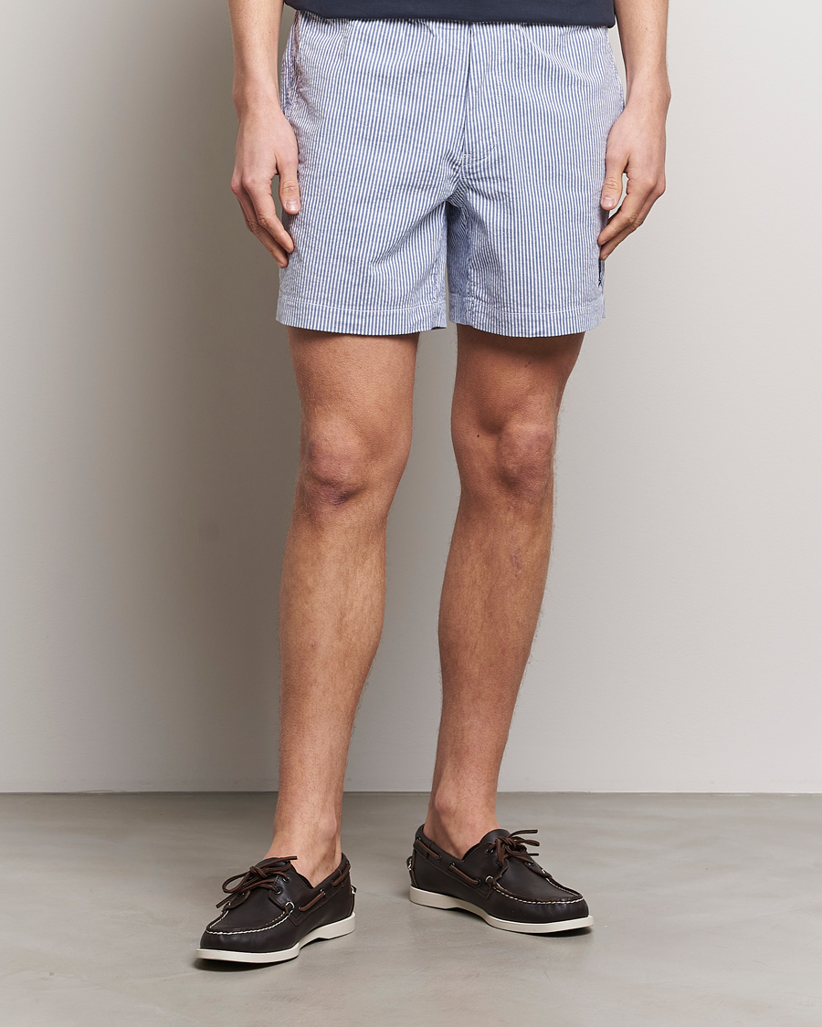 Herre | World of Ralph Lauren | Polo Ralph Lauren | Prepster Seersucker Shorts Blue