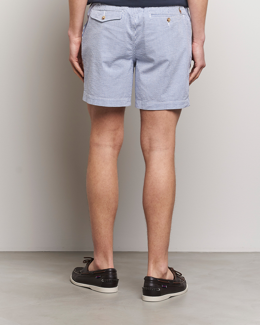 Herre | Shorts | Polo Ralph Lauren | Prepster Seersucker Shorts Blue