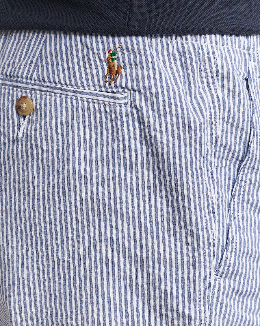 Herre | Shorts | Polo Ralph Lauren | Prepster Seersucker Shorts Blue