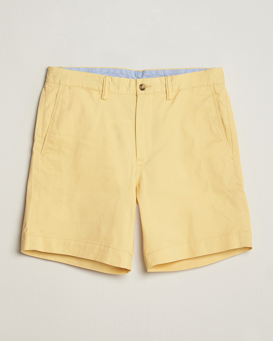 Herre | Shorts | Polo Ralph Lauren | Tailored Slim Fit Shorts Corn Yellow