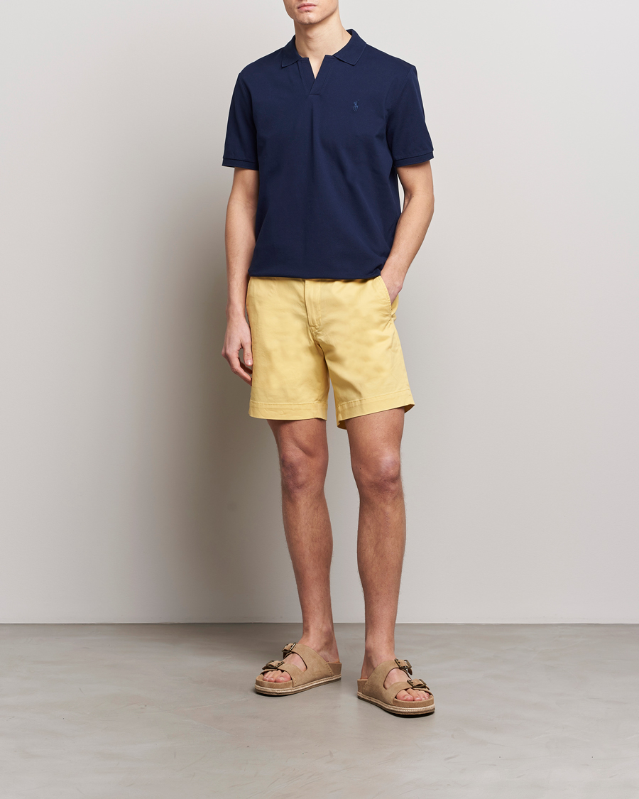 Herre | Shorts | Polo Ralph Lauren | Tailored Slim Fit Shorts Corn Yellow