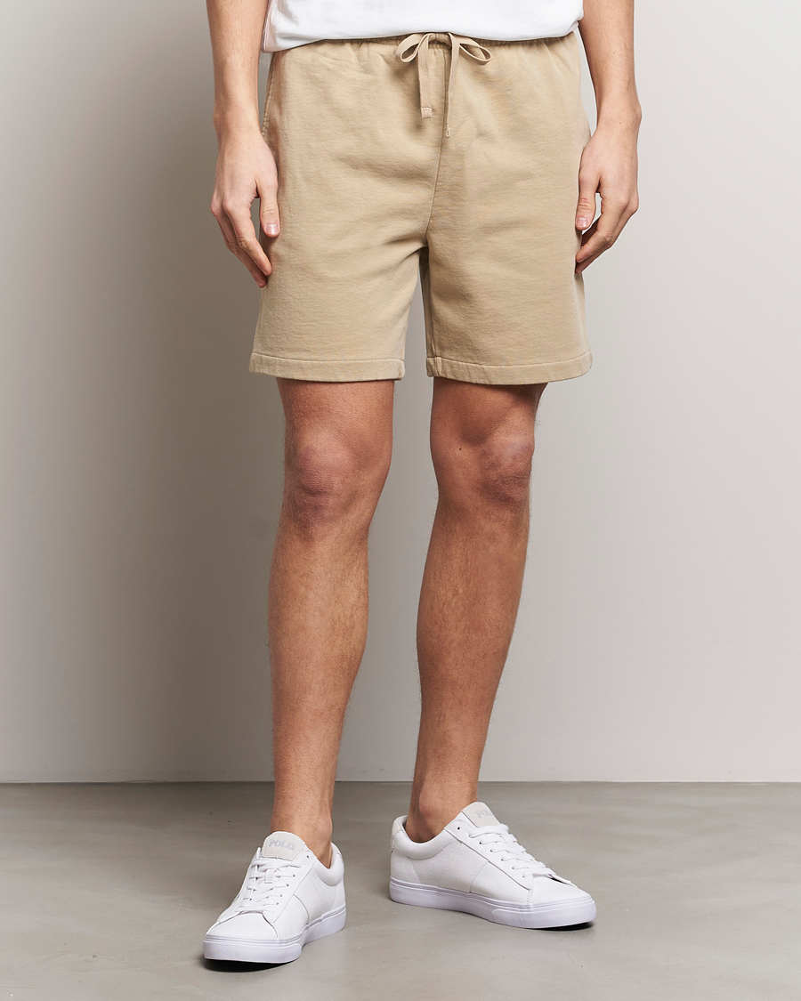 Herre | Træningsshorts | Polo Ralph Lauren | Loopback Terry Shorts Coastal Beige