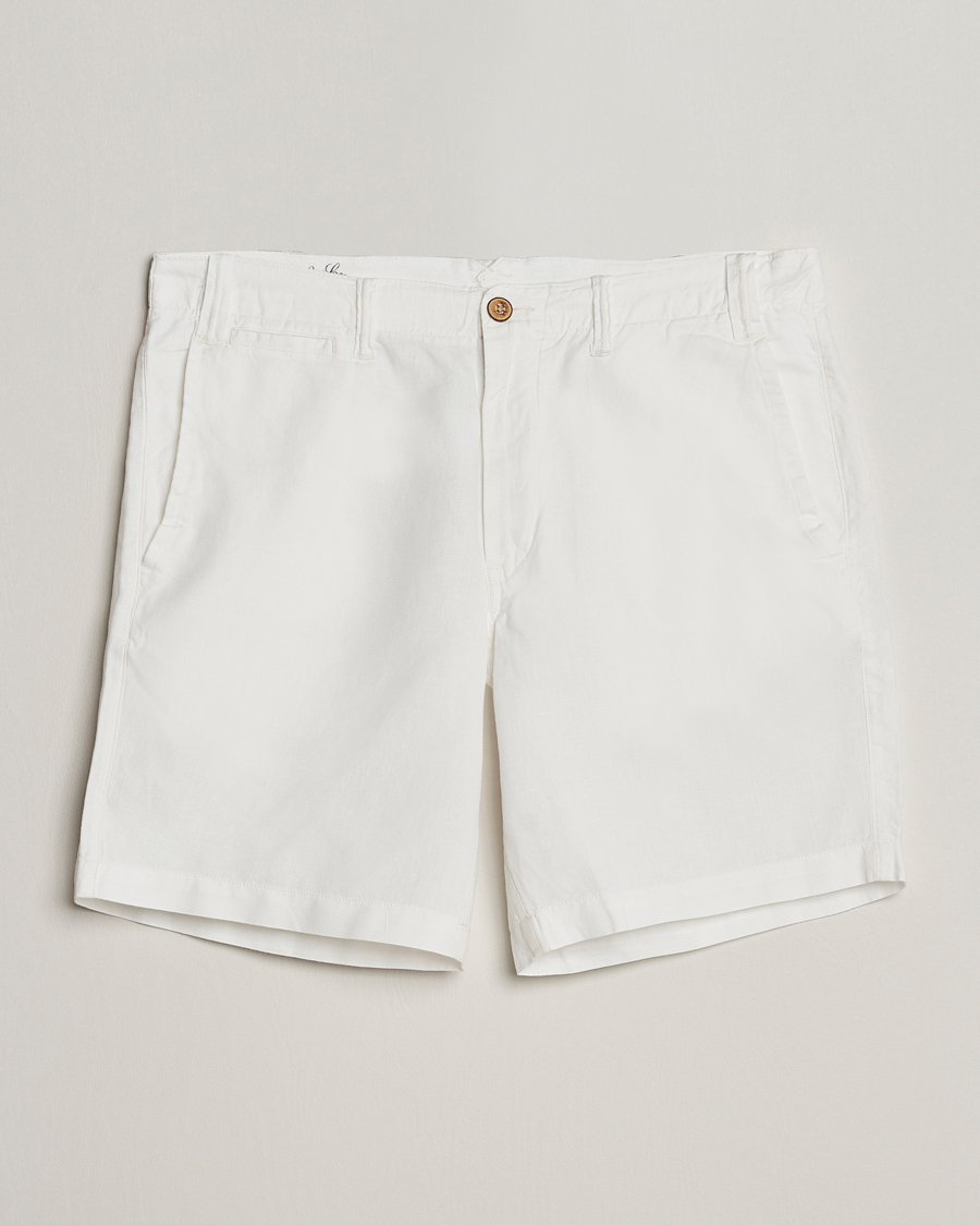Herre | Shorts | Polo Ralph Lauren | Cotton/Linen Shorts White