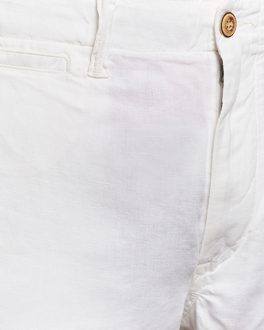 Herre | Shorts | Polo Ralph Lauren | Cotton/Linen Shorts White