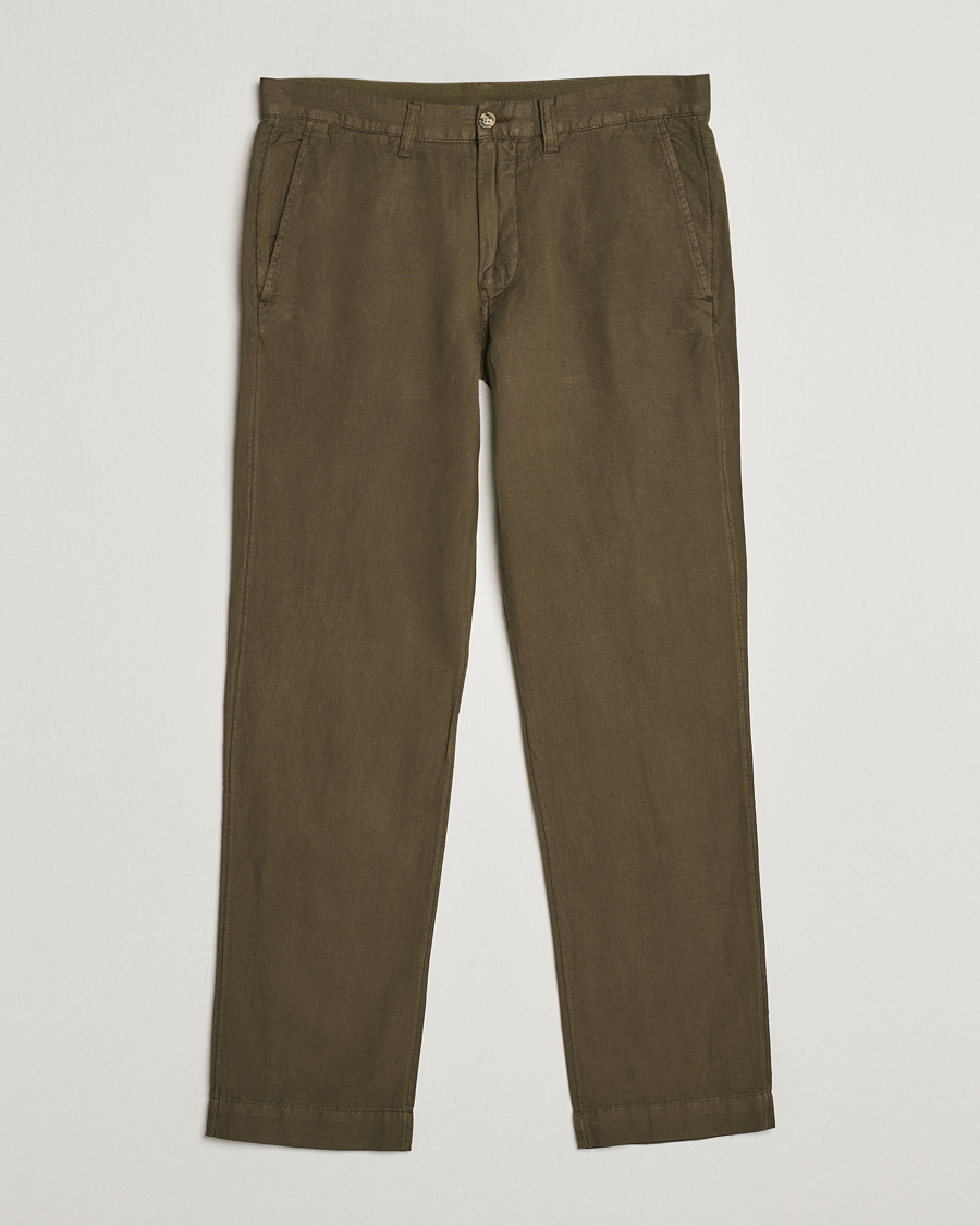 Herre | Bukser | Polo Ralph Lauren | Cotton/Linen Bedford Chinos Canopy Olive