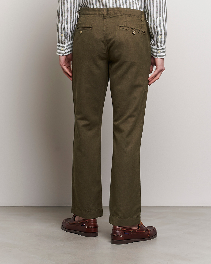 Herre | Bukser | Polo Ralph Lauren | Cotton/Linen Bedford Chinos Canopy Olive