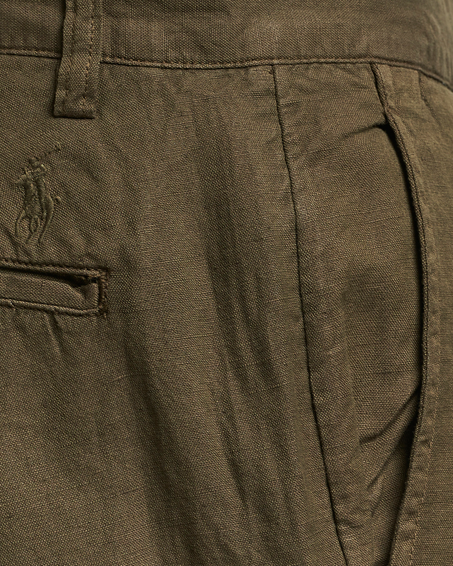 Herre | Bukser | Polo Ralph Lauren | Cotton/Linen Bedford Chinos Canopy Olive