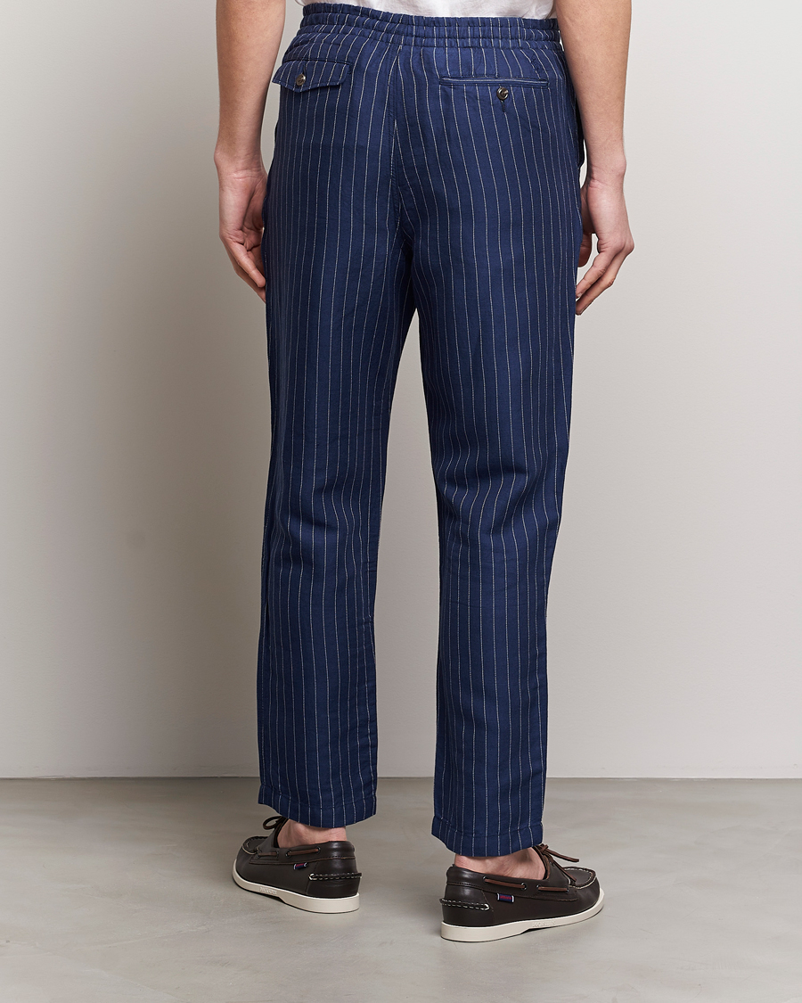 Herre | Bukser | Polo Ralph Lauren | Prepster V2 Linen Trousers Navy