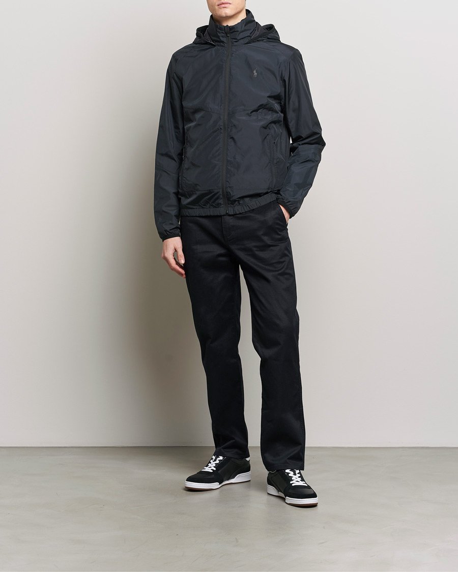 Herre | Jakker | Polo Ralph Lauren | Vital Hooded Windbreaker Polo Black