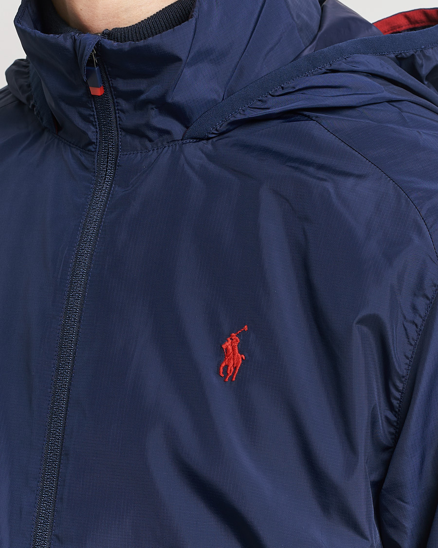 Herre | Jakker | Polo Ralph Lauren | Vital Hooded Windbreaker Newport Navy