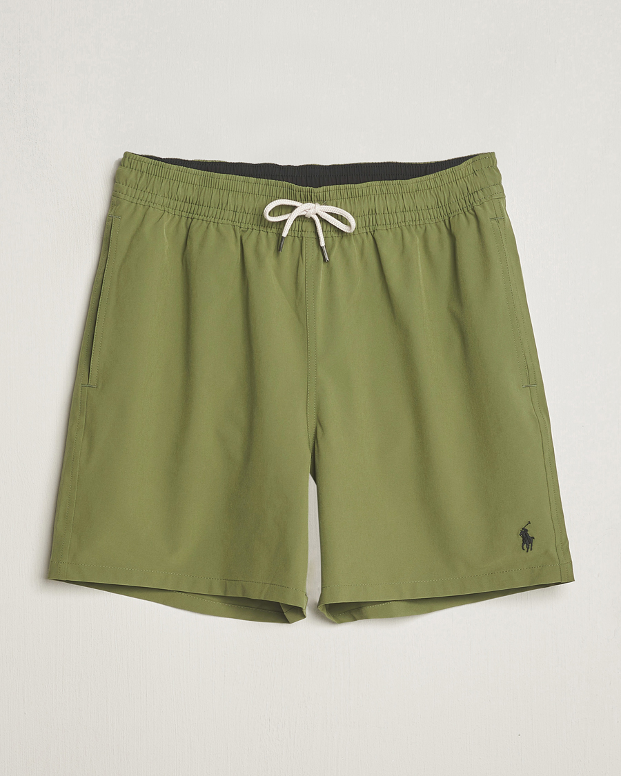 Herre | Badebukser | Polo Ralph Lauren | Recycled Traveler Boxer Swimshorts Tree Green