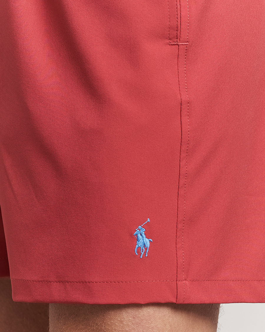 Herre | Badebukser | Polo Ralph Lauren | Recycled Traveler Boxer Swimshorts Nantucket Red