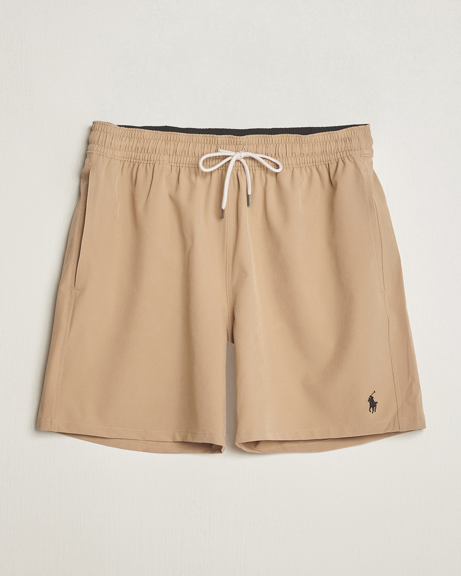 Herre | Badebukser | Polo Ralph Lauren | Recycled Traveler Boxer Swimshorts Vintage Khaki