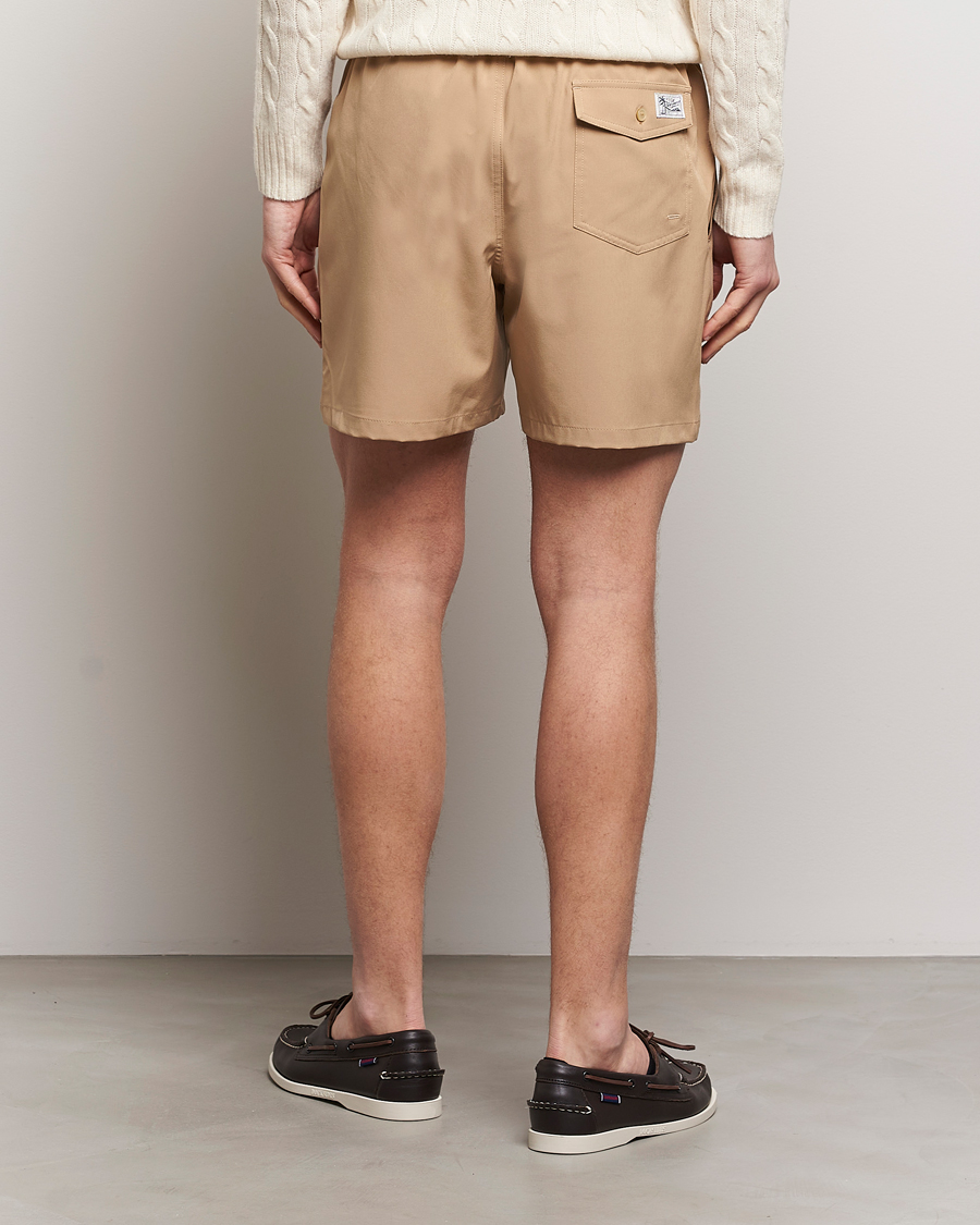 Herre | Badebukser | Polo Ralph Lauren | Recycled Traveler Boxer Swimshorts Vintage Khaki