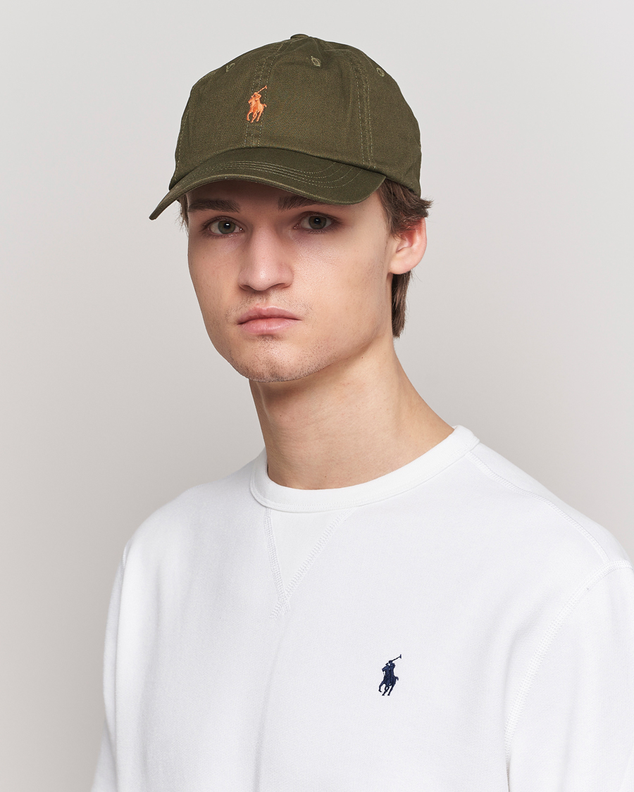 Men | Caps | Polo Ralph Lauren | Twill Cap Canopy Olive