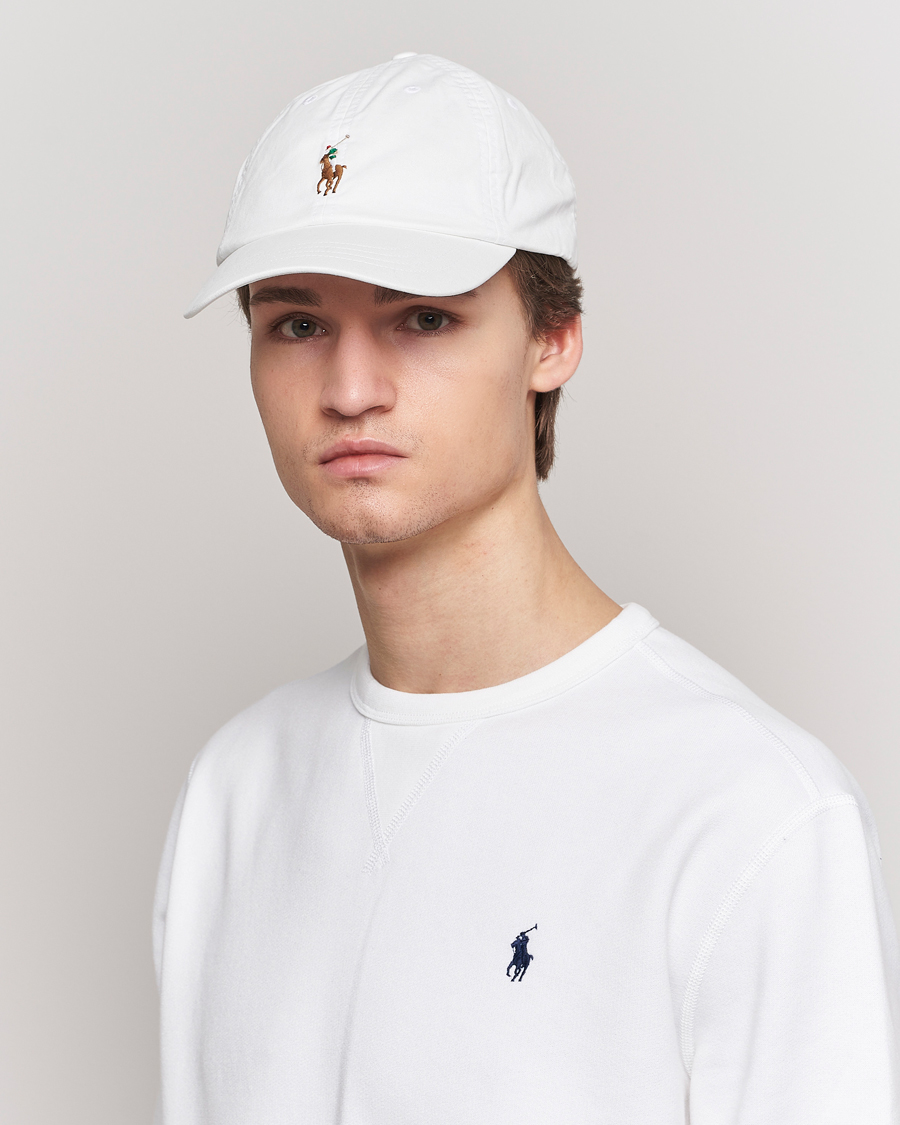 Men |  | Polo Ralph Lauren | Stretch Twill Cap Deckwash White