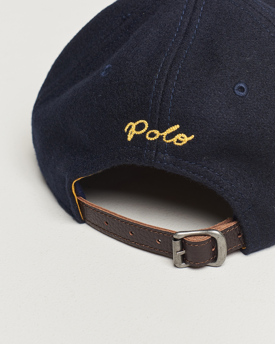 Herre | Polo Ralph Lauren Wool Baseball Cap Collection Navy | Polo Ralph Lauren | Wool Baseball Cap Collection Navy