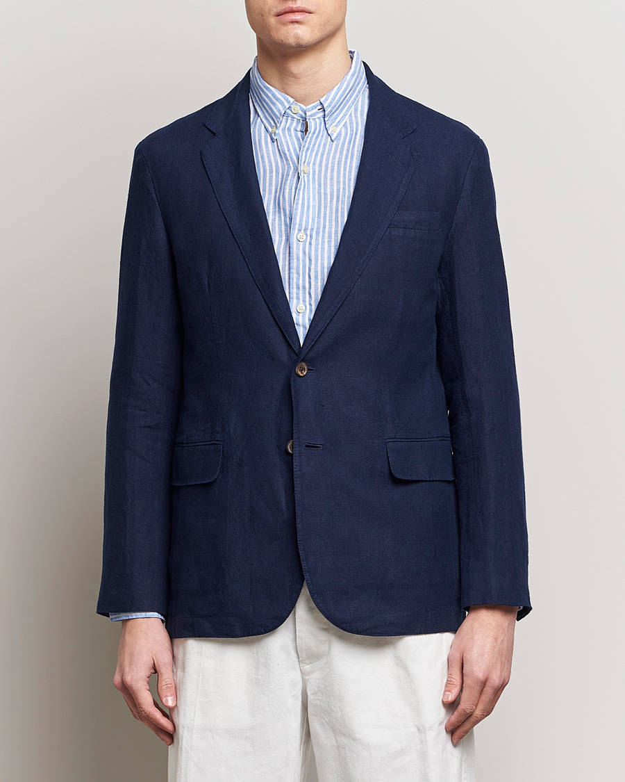 Herre | Sommer | Polo Ralph Lauren | Linen Sportcoat Navy