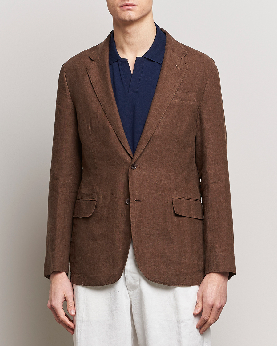 Herr | Avdelningar | Polo Ralph Lauren | Linen Sportcoat Chestnut