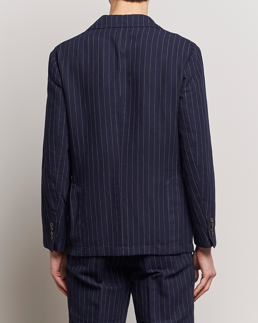 Herre | Blazere & jakker | Polo Ralph Lauren | Linen Pinstripe Sportcoat Navy/Cream