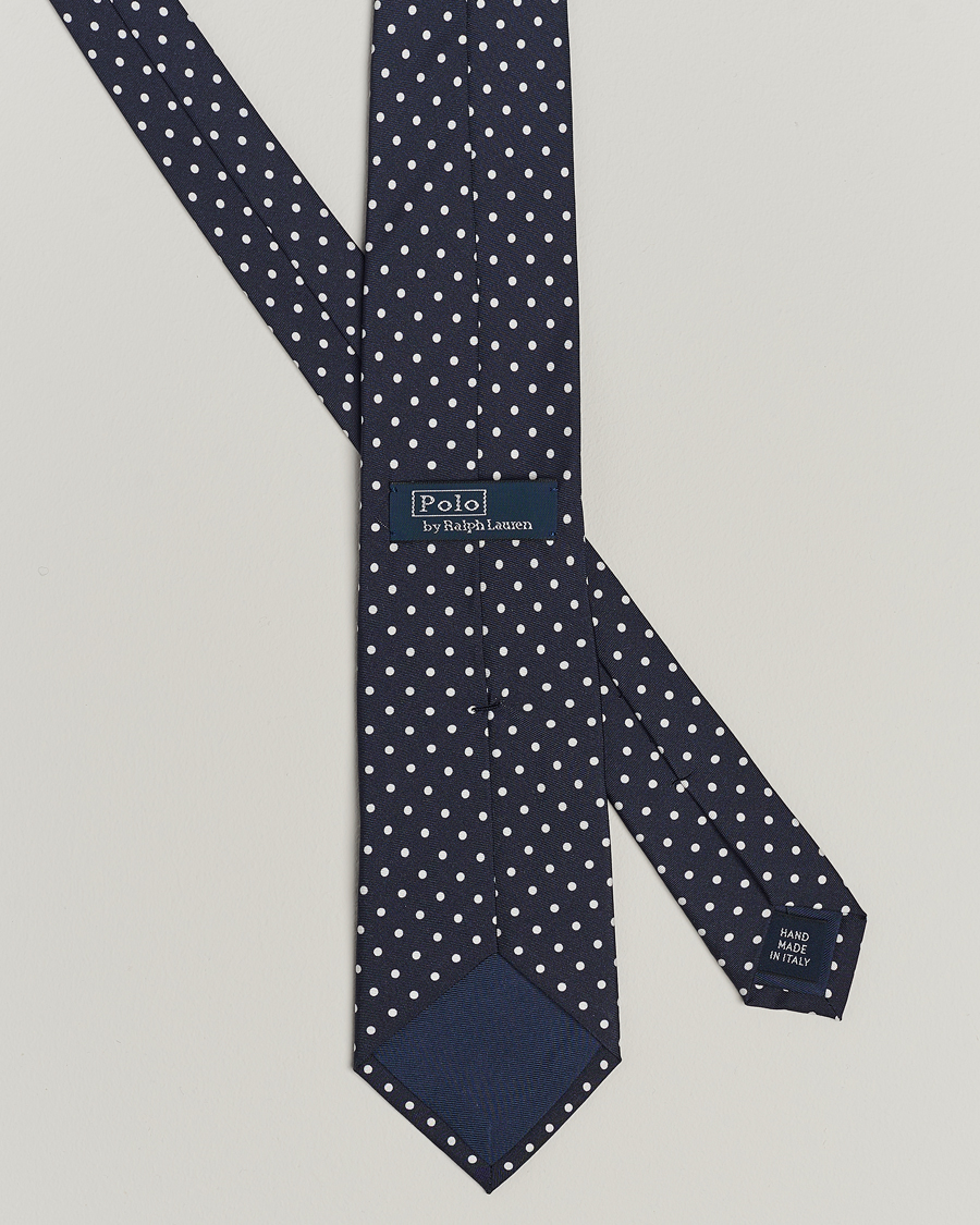 Herre | Jakkesæt | Polo Ralph Lauren | St James Spot Tie Navy/White