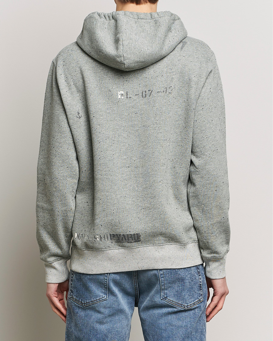Herre | Trøjer | Polo Ralph Lauren | Graphic Printed Vintage Fleece Hoodie Loft Heather