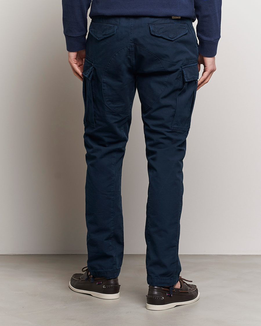 Herre | Bukser | Polo Ralph Lauren | Slub Canvas Cargo Pants Aviator Navy