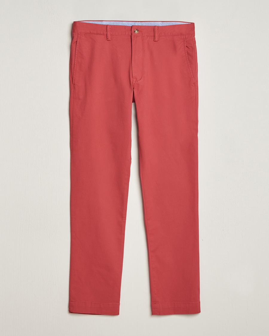 Herre | Bukser | Polo Ralph Lauren | Slim Fit Stretch Chinos Nantucket Red