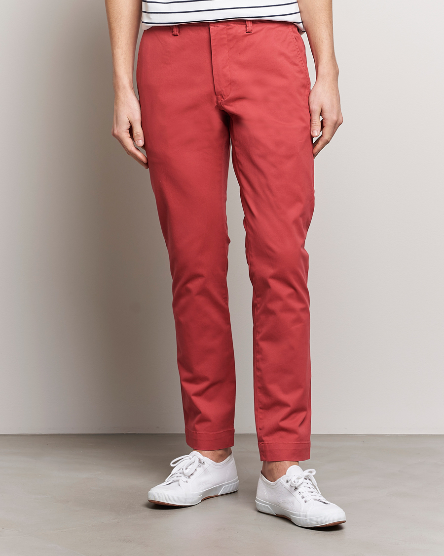 Herre | Jakke og buks | Polo Ralph Lauren | Slim Fit Stretch Chinos Nantucket Red