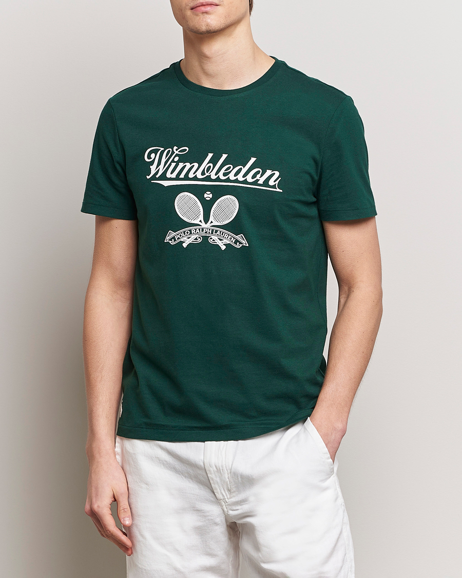 Herre | Nyheder | Polo Ralph Lauren | Wimbledon Printed Tee Moss Agate