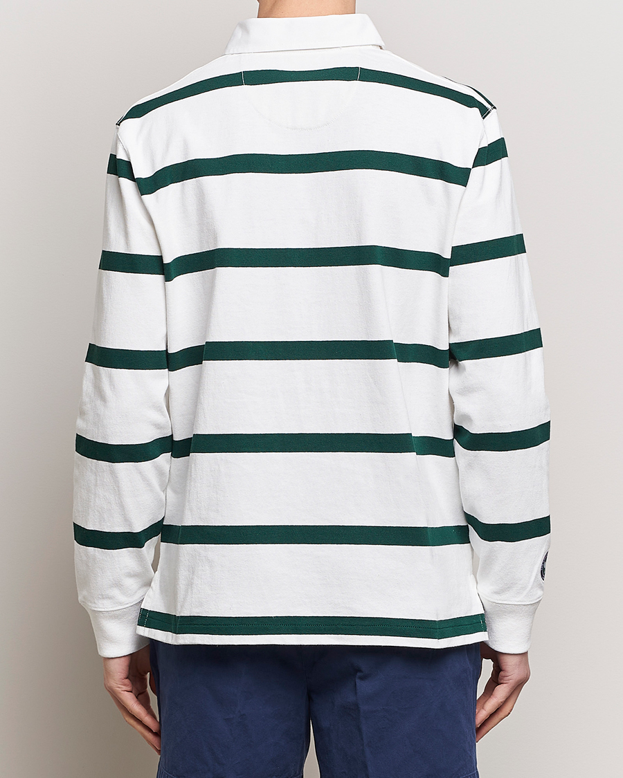 Herre | Trøjer | Polo Ralph Lauren | Wimbledon Rugby Sweater White/Moss Agate
