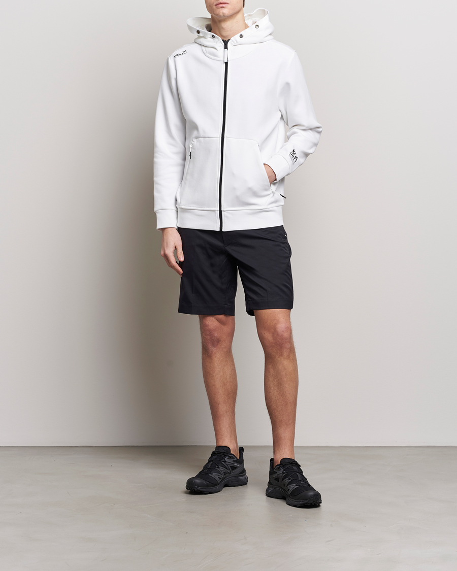Herre | Trøjer | RLX Ralph Lauren | Performance Full Zip Hoodie Ceramic White