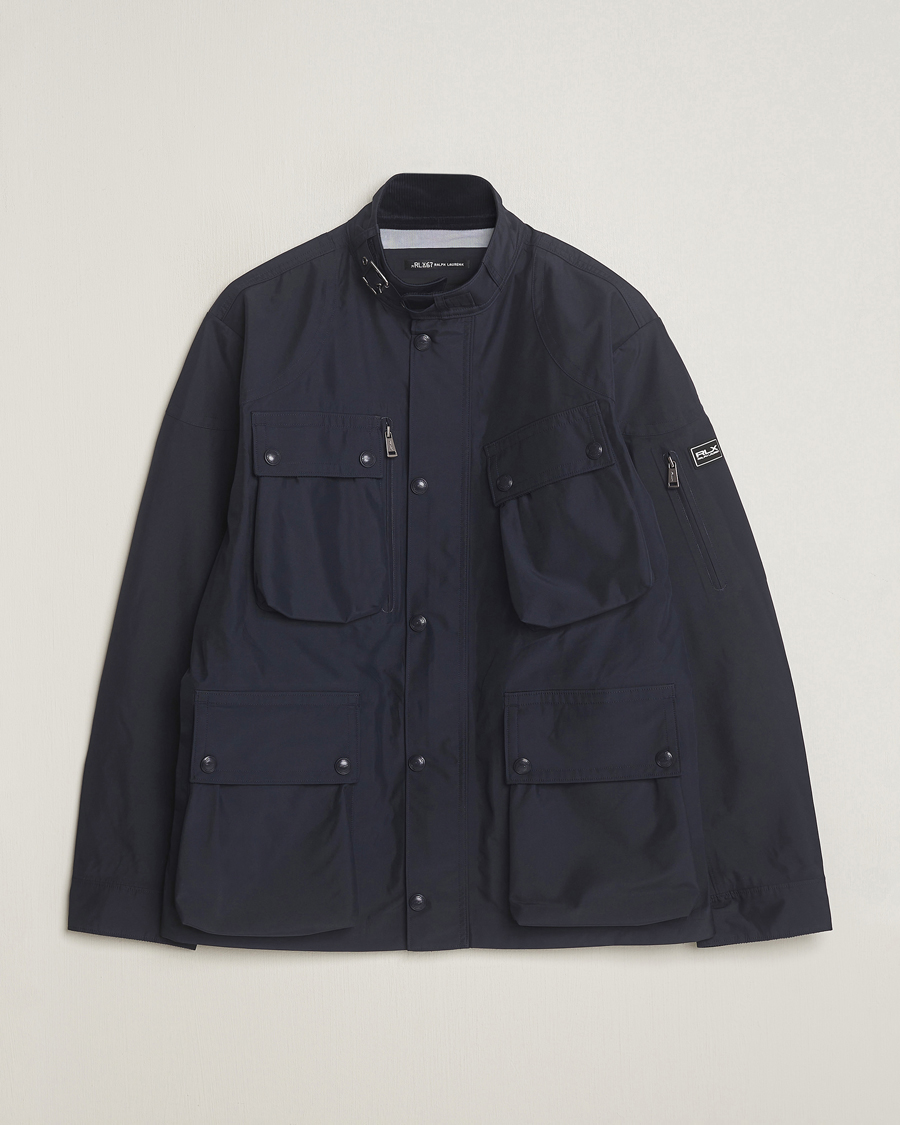 Herre | Jakker | RLX Ralph Lauren | Tech Taffeta Field Jacket Collection Navy