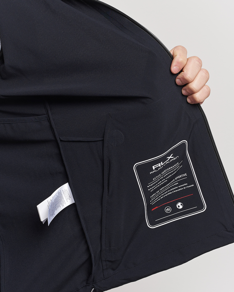 Herre | Jakker | RLX Ralph Lauren | Performance Hooded Jacket Polo Black
